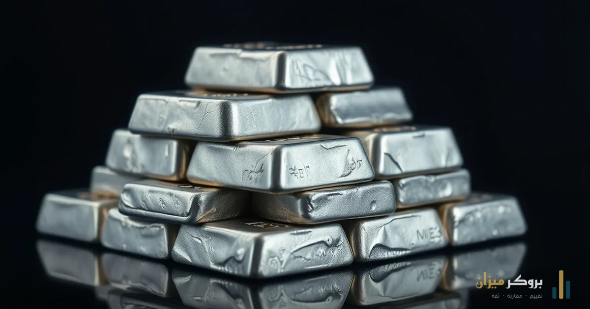 أسعار الفضة تواصل خسائرها دون 61 دولاراً