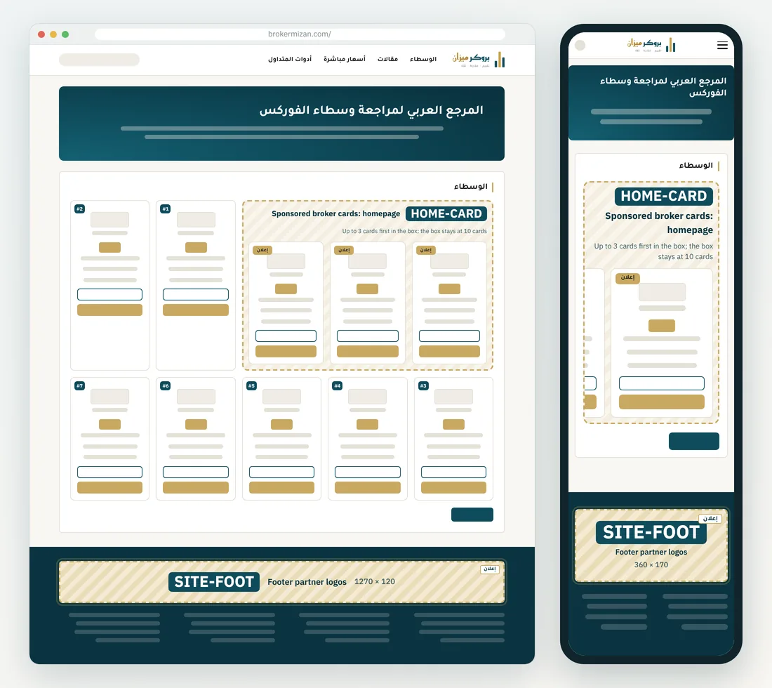 Homepage: HOME-CARD, SITE-FOOT