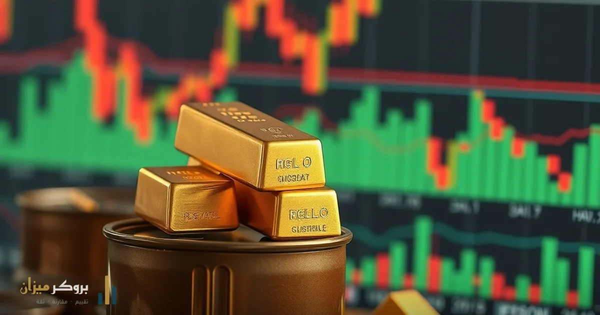 الذهب يهبط قرب 4110 دولارات مع صعود العوائد والنفط